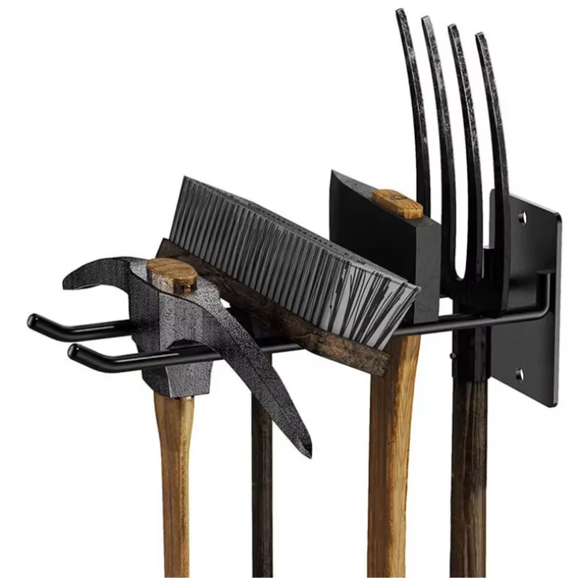 Gardening Tools Organiser - Tool Storage System Hooks Wall Holder