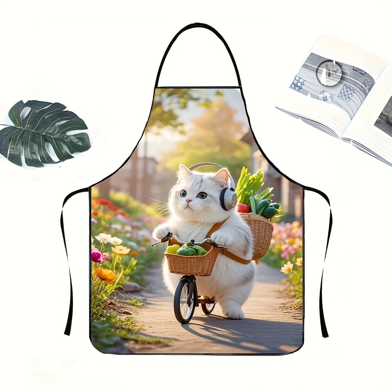 Gardening Tools For Women - 1pc Adorable Fat Cat Bicycle Floral