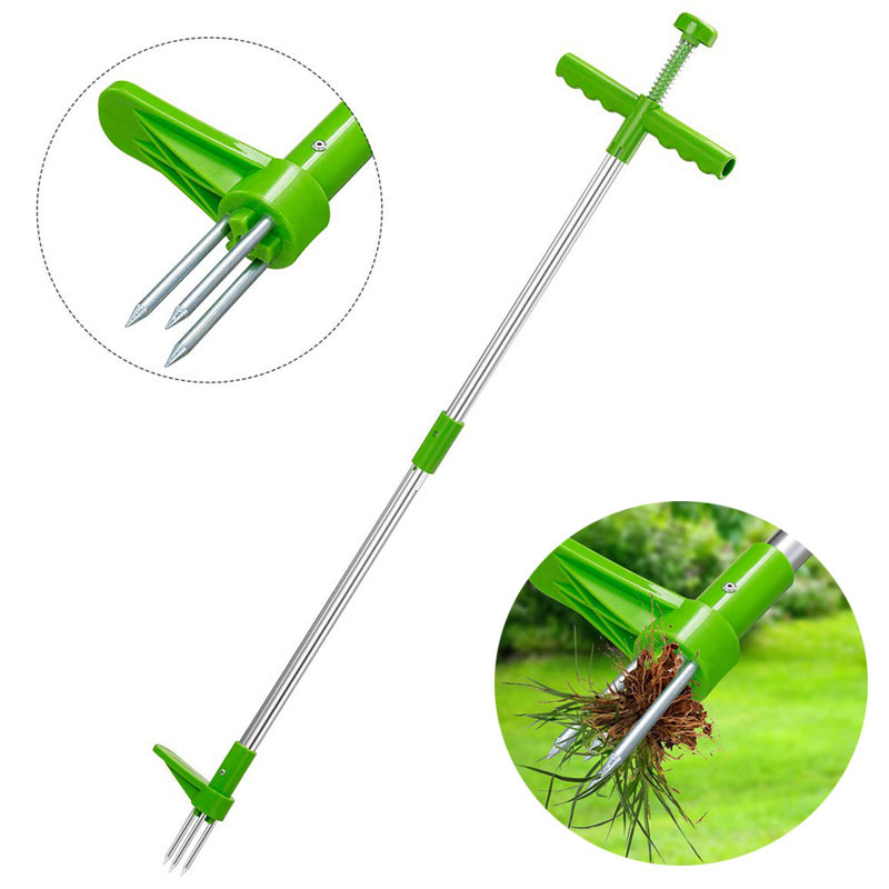 Gardening Tools For Women - Portable Long Handle Weed Remover Portable
