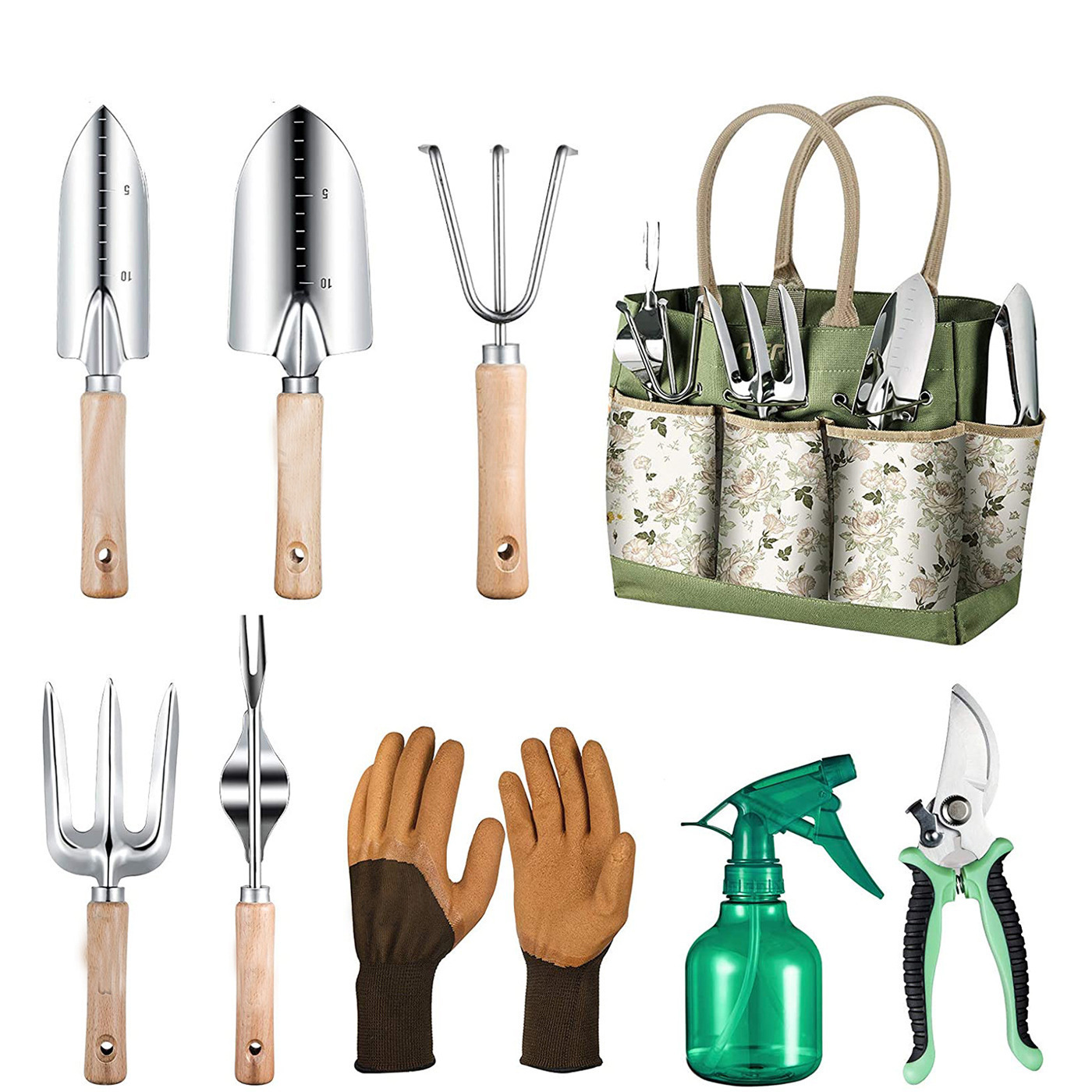 9-Piece Gardening Tool With He - огляд і ціна Gardening Tools For Women