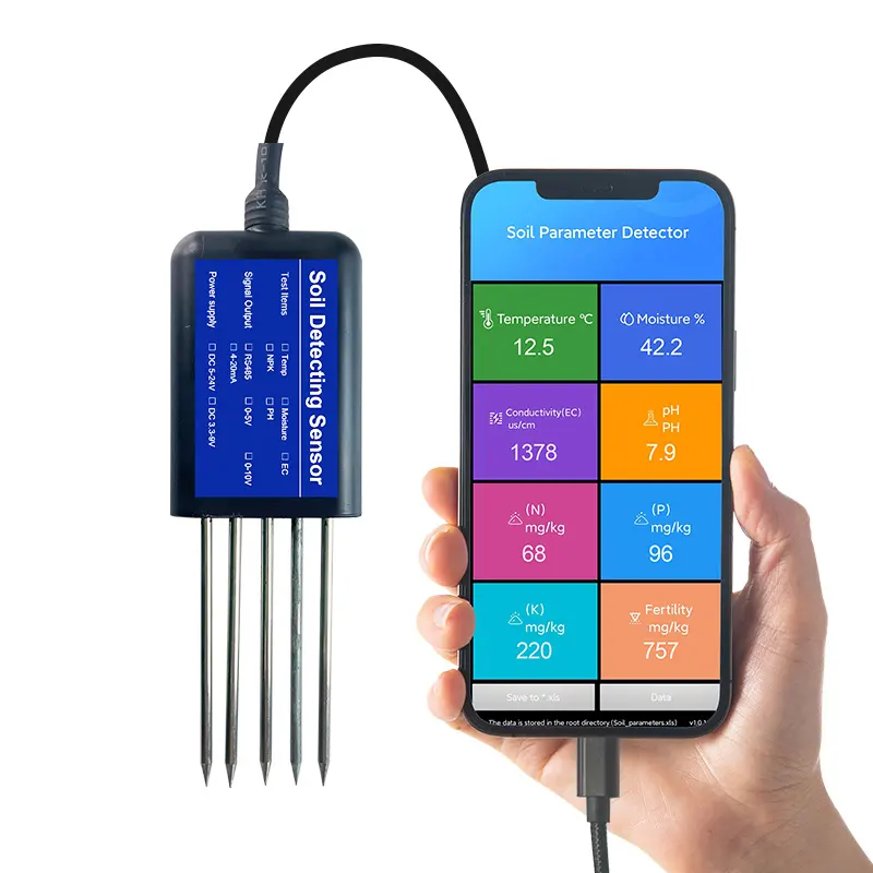 2026 TR-300 8-in-1 Soil Moistu - огляд і ціна Moisture Meter Plant