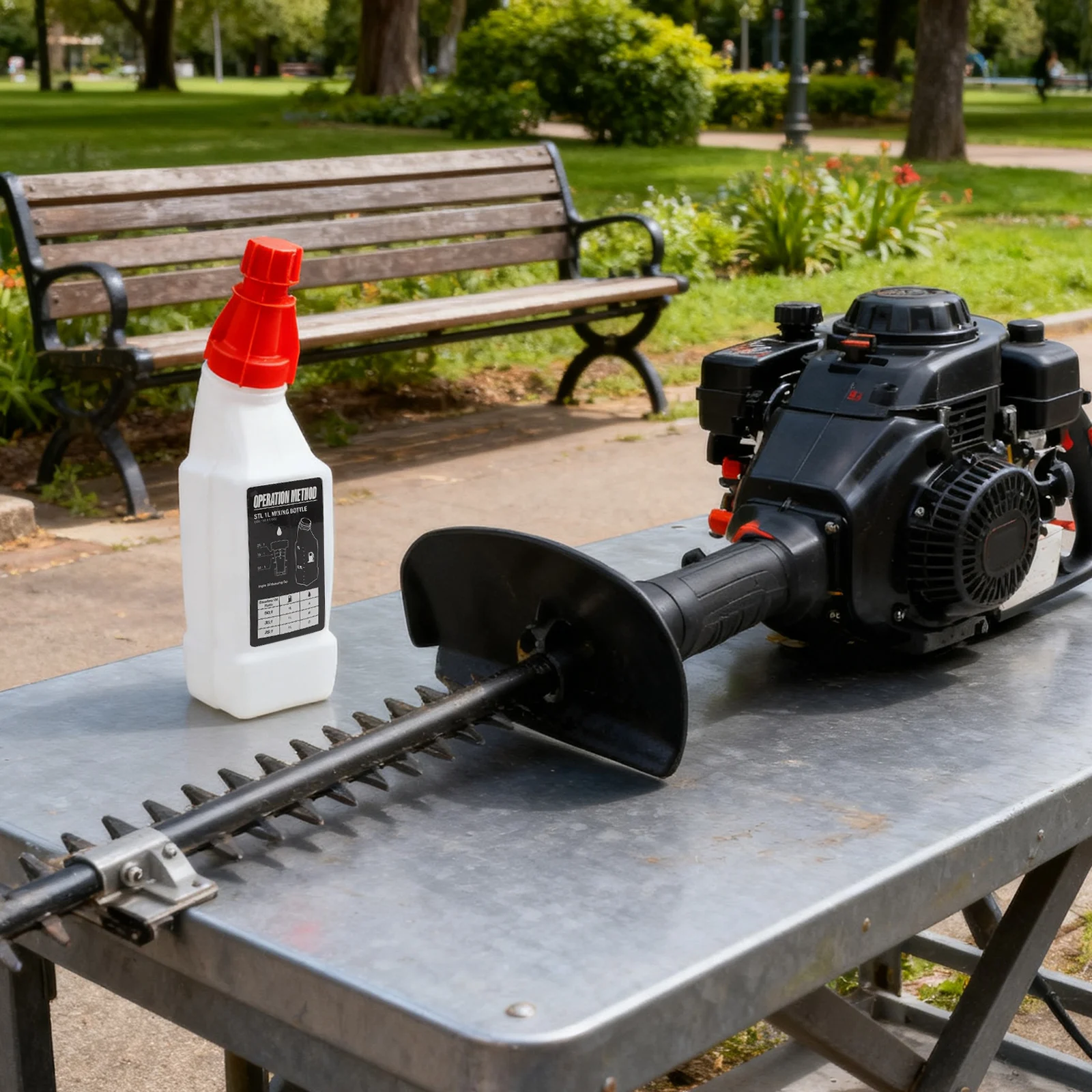 Chainsaws Fuel Mixing Bottle E - огляд і ціна Gardening Tools Essential