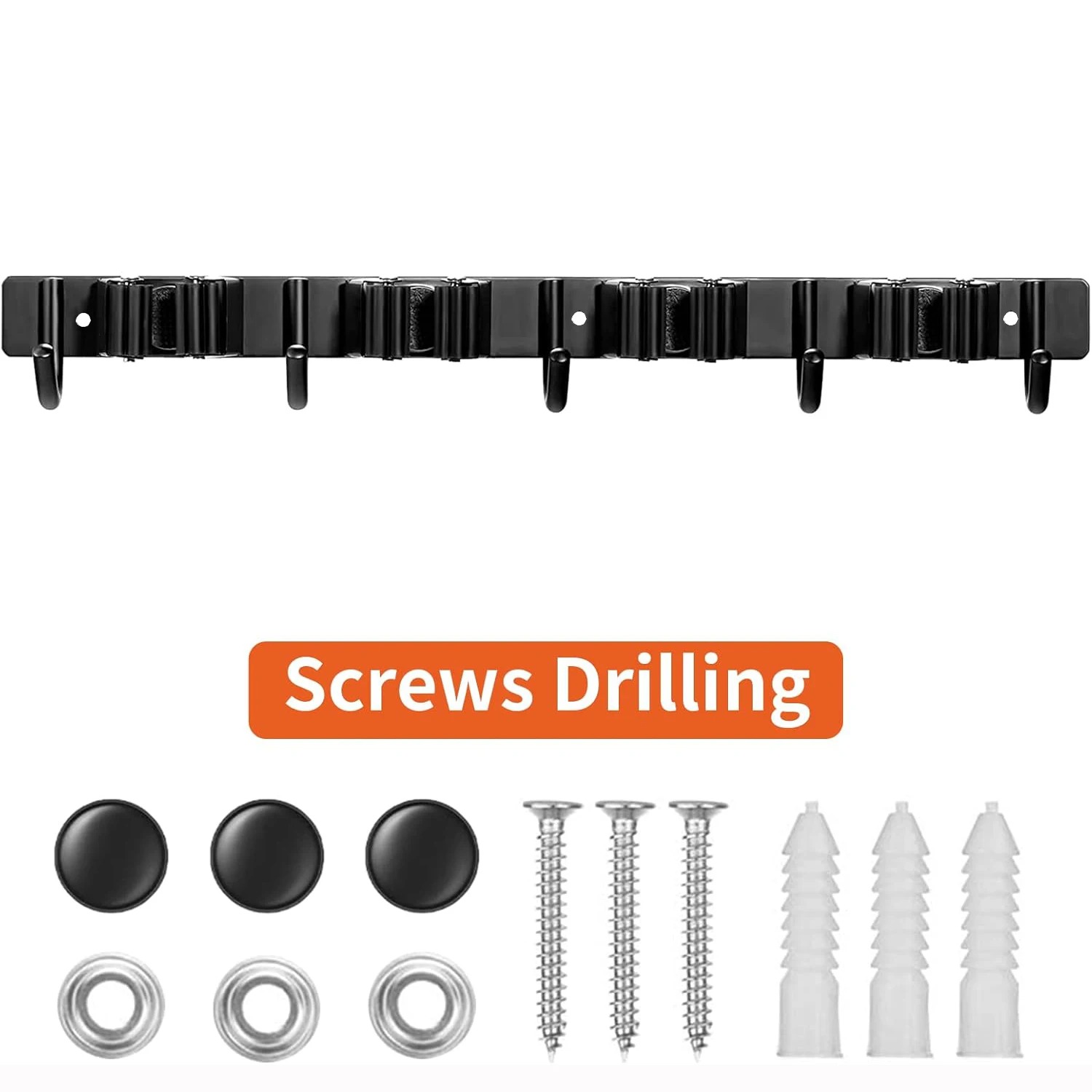 1 Heavy-Duty Metal Tool Rack w - огляд і ціна Gardening Tools Organiser