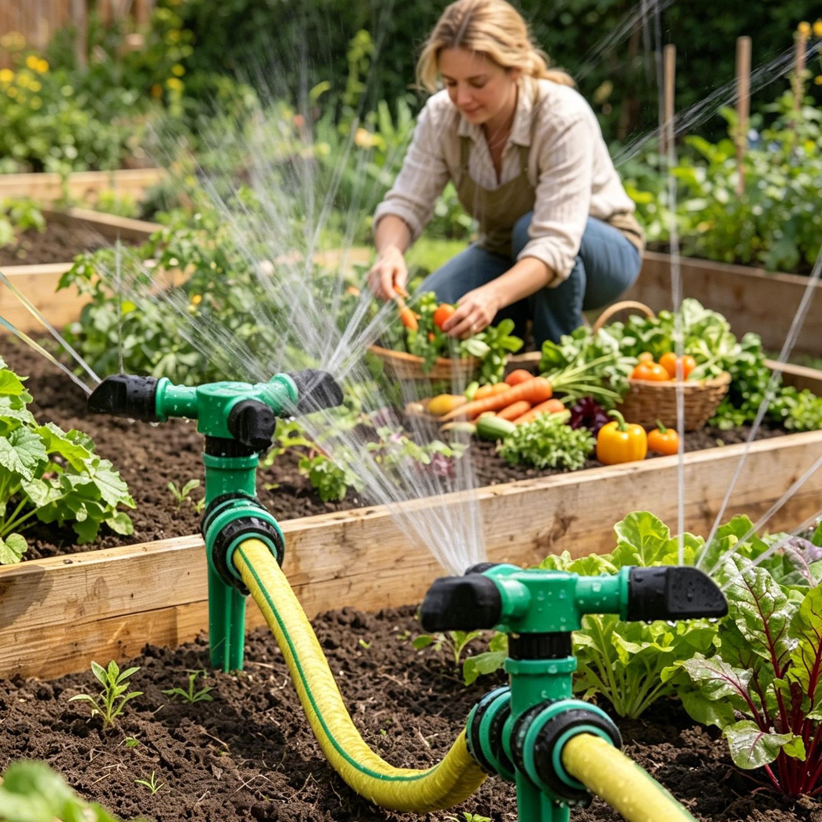Automatic Rotating Water Sprin - огляд і ціна Gardening Tools For Women
