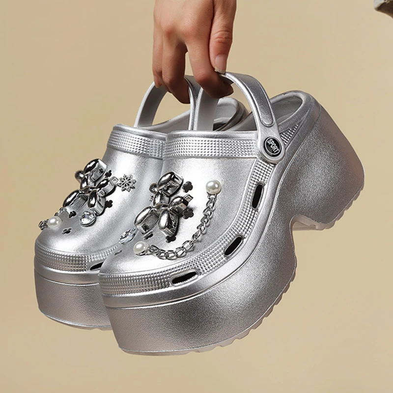 New Women's Silver Platform Cl - огляд і ціна Gardening Tools For Women