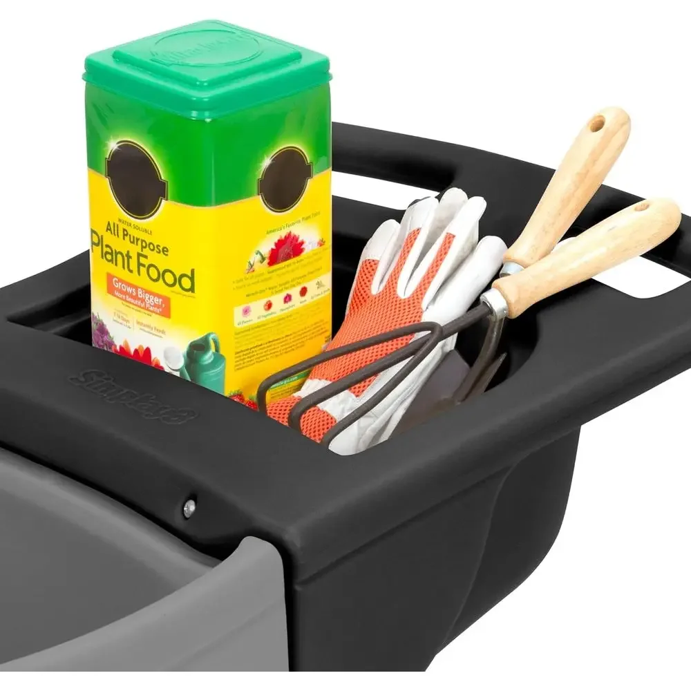 Durable Wheelbarrow with Stora - огляд і ціна Gardening Tools Made In Usa