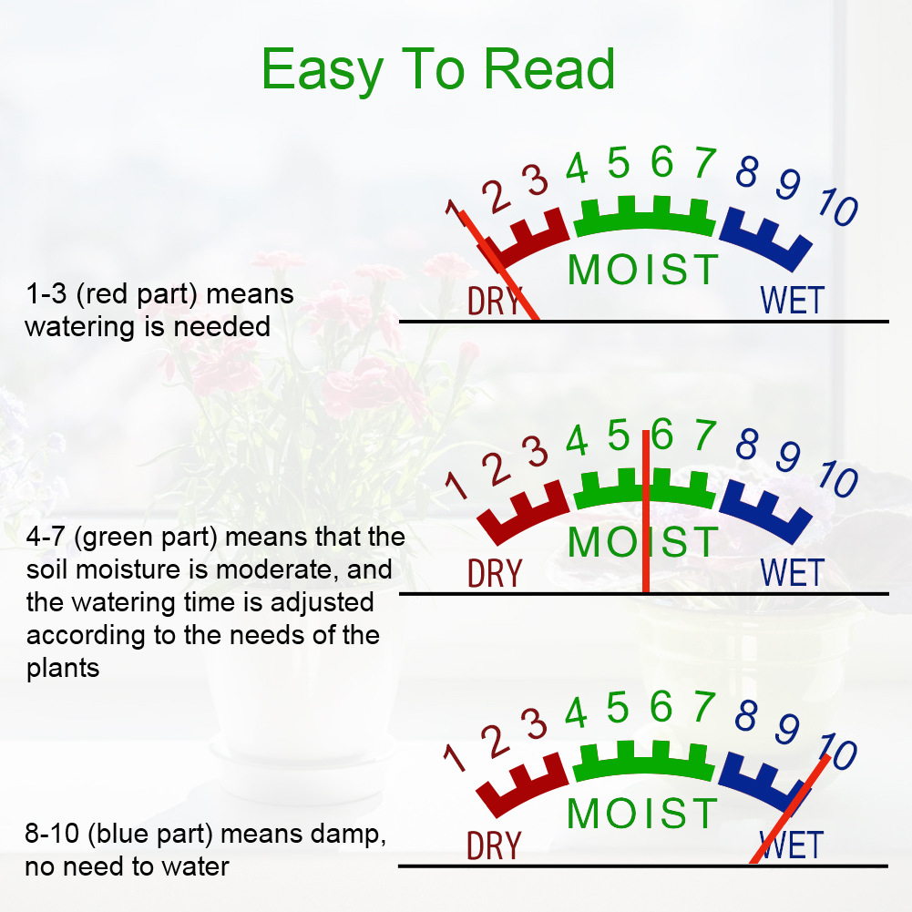 Mini Flower Potted Soil Analyz - огляд і ціна Moisture Meter Plant