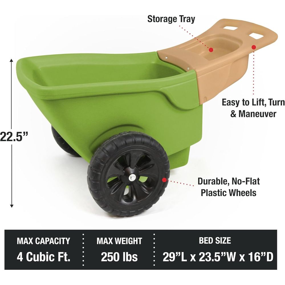 Durable Wheelbarrow with Garde - огляд і ціна Gardening Tools Made In Usa
