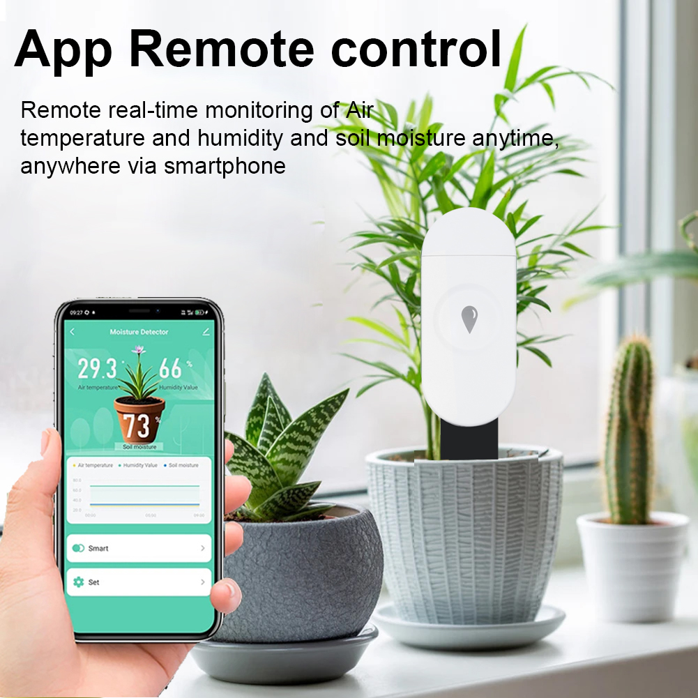 Tuya Zigbee Temperature Humidi - огляд і ціна Moisture Meter Plant