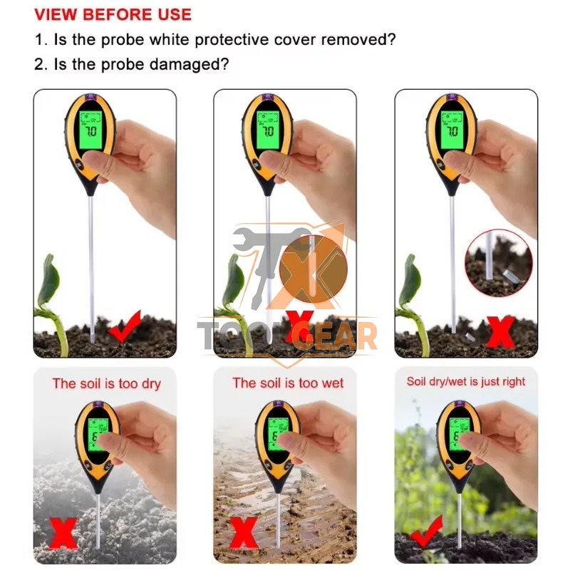 2026hotsale* 4 in 1 Soil PH Me - огляд і ціна Moisture Meter Plant