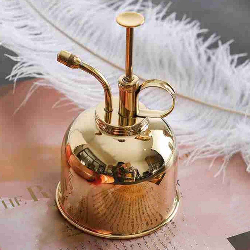 Brass Watering Can Spray Bottl - огляд і ціна Gardening Tools Vintage