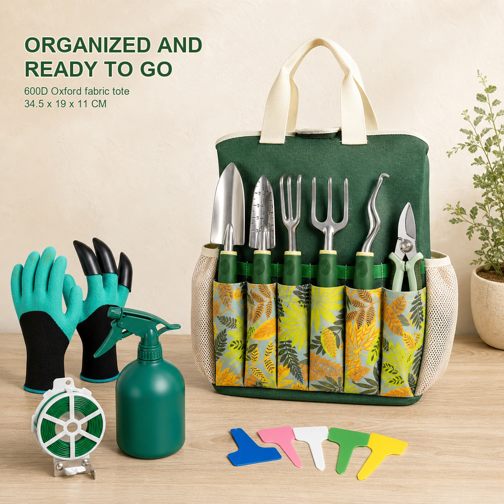 16 Piece Garden Tool Set Alumi - огляд і ціна Garden Hand Trowel