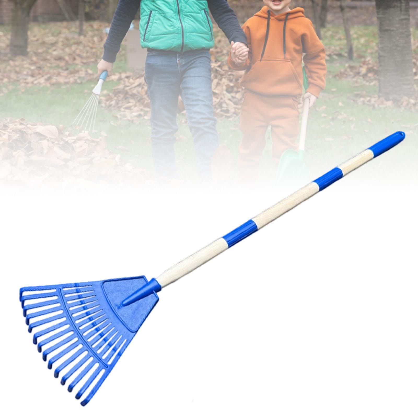 Small Leaf Rake 3 Sections Ste - огляд і ціна Gardening Tools For 6 Year Old