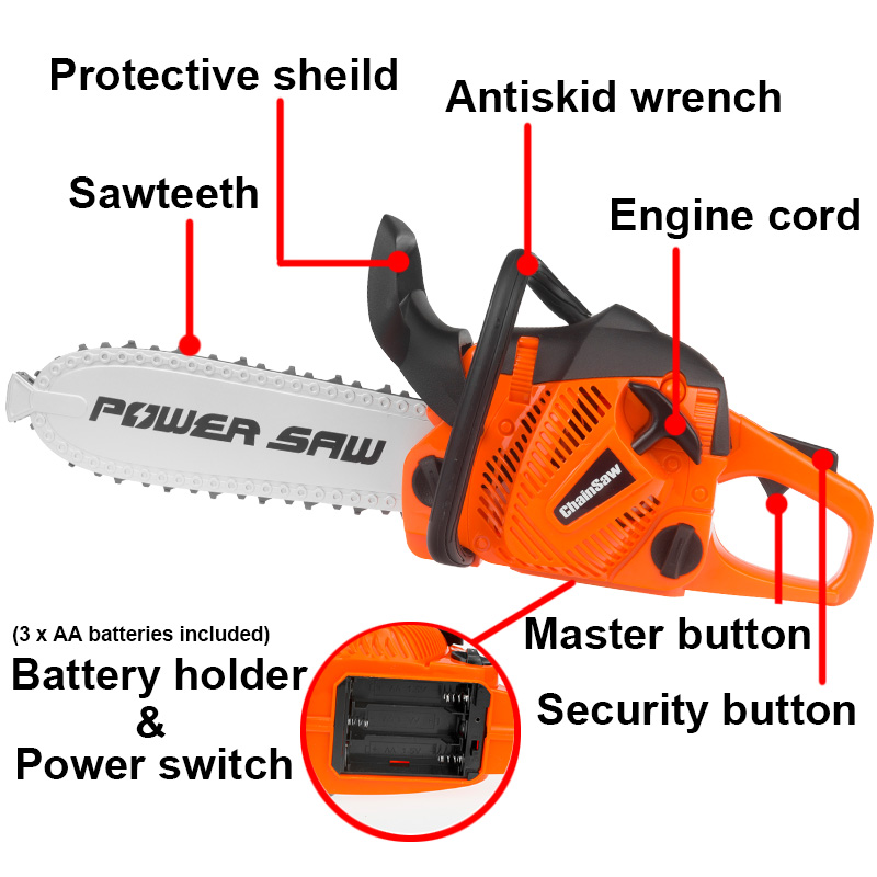 Toy Chainsaw Kids Toy Tools fo - огляд і ціна Gardening Tools For 6 Year Old