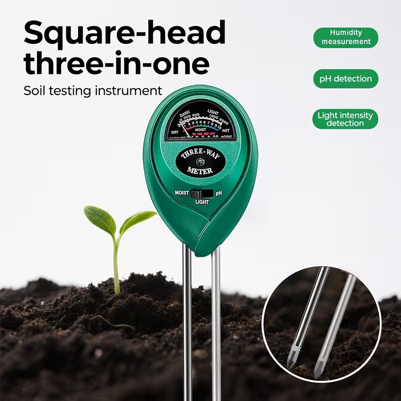 3-in-1 Soil Tester (Moisture,  - огляд і ціна Moisture Meter Plant