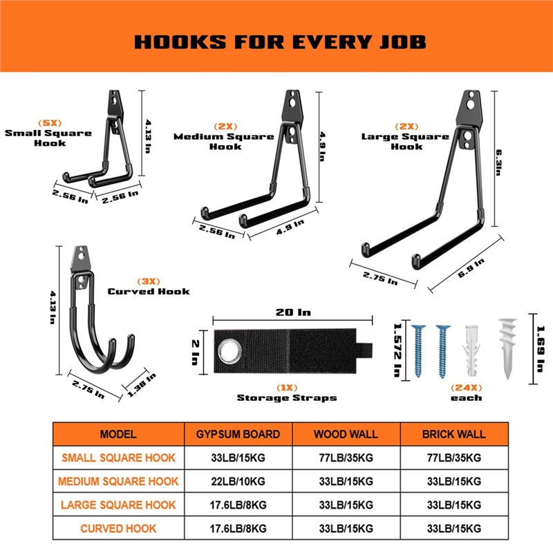 【Big deal】Multi-Sized Wall-Mou - огляд і ціна Gardening Tools Deals