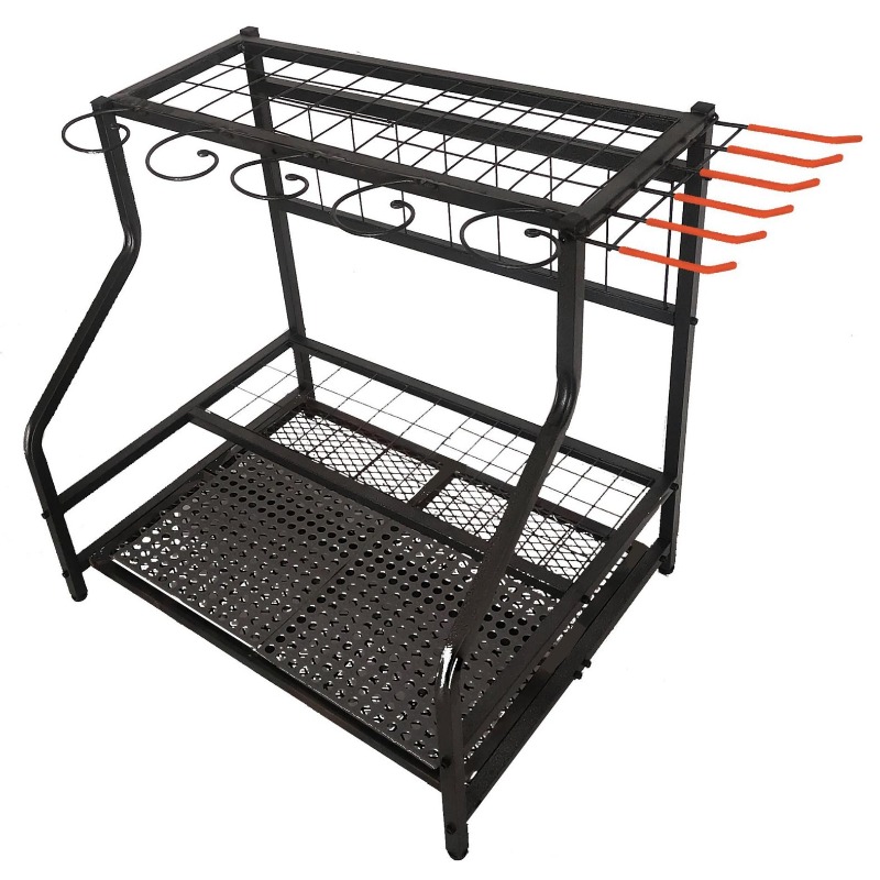 Metal Garden Tool Storage Rack - огляд і ціна Gardening Tools Amazon