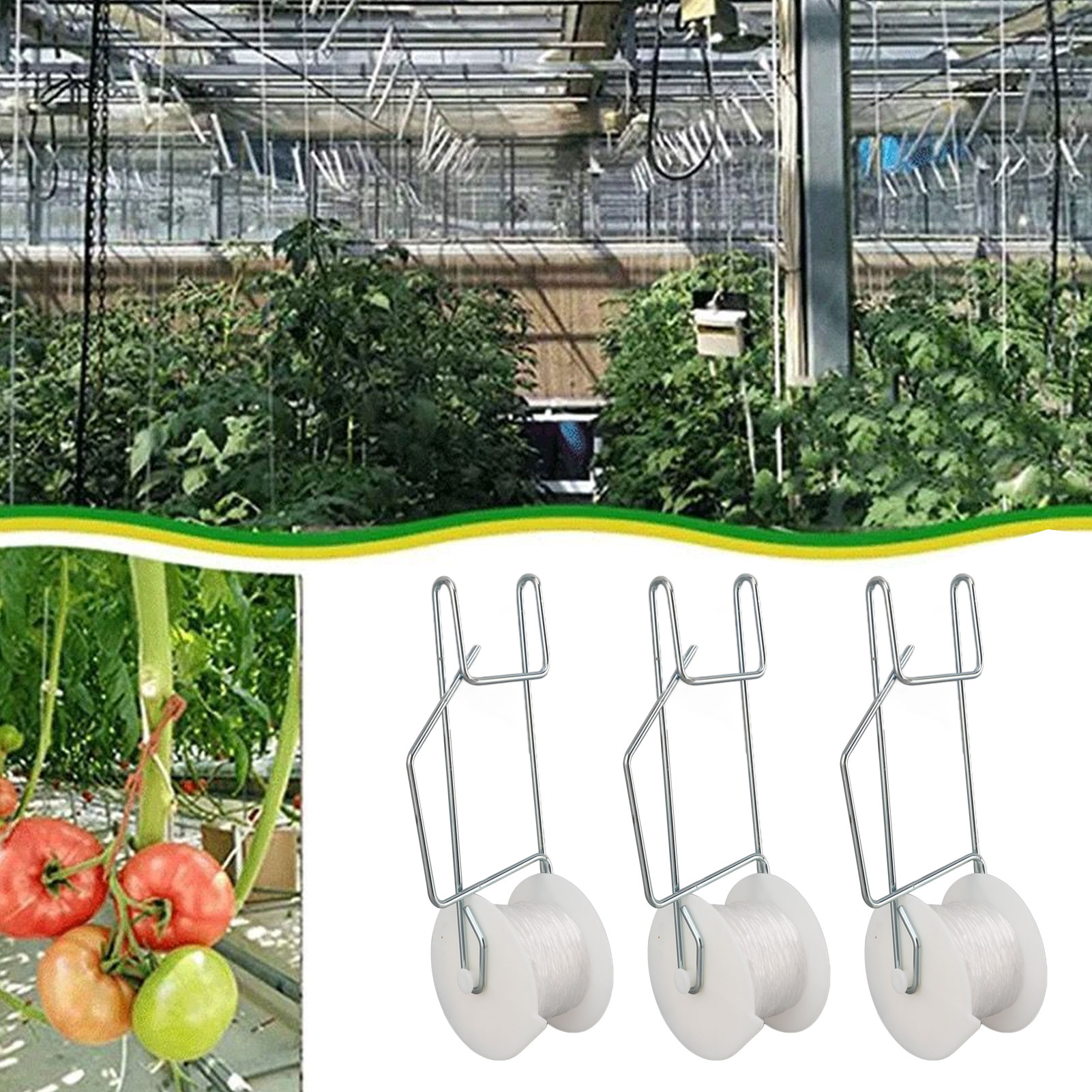 6-50pcs Tomato Support Hooks T - огляд і ціна Gardening Tools Essential